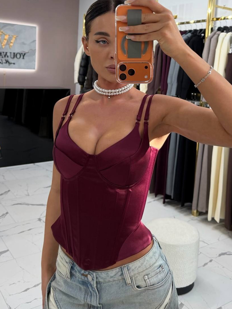 Sexy Women Strapless Corset To - Strapless Bra Backless review and price